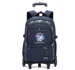Children School Wheeled Backpack for boys School Trolley Bag Rolling Backpack bag for Boys Primary Student Schoolbags on Wheels