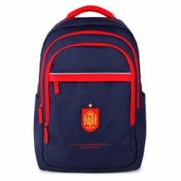 La Roja School Backpack Spanish National Football Team "La Roja", Official Licensed Product National team football backpack 43x30x18cm red and navy blue with compartments