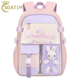 2026 Waterproof Girl Backpack Children School Bags for Kids Book Bag School Backpack Girls Schoolbag mochila infantil escolar