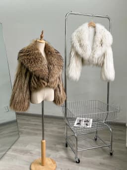 Women's Winter Korean Fashion Short Slim Fit Real Raccoon Fur Jacket Large Lapel Sexy Office Lady Style 2025