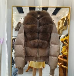 OFTBUY Winter Hooded Coat Women Duck Down Parkas Fox Fur Collar Thick Fashion Jacket with Fur for Women Luxury Short Outerwear