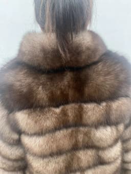 100% New Fast Shipping New Fashion Women Fashion Real Natural Fox Fur Long Coat true fur coat and stylish natural fox fur jacke