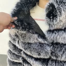 100% New Fast Shipping New Fashion Women Fashion Real Natural Fox Fur Long Coat true fur coat and stylish natural fox fur jacke