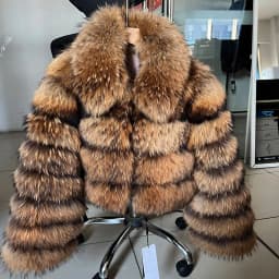 2026 Maomaokong White Real Fur Jacket Women Winter Short Natural Fox Fur Lady Zipper Fur Coat Female Warm Jacket with Collar