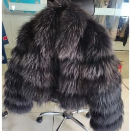2026 Maomaokong White Real Fur Jacket Women Winter Short Natural Fox Fur Lady Zipper Fur Coat Female Warm Jacket with Collar