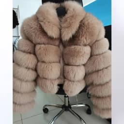 2026 Maomaokong White Real Fur Jacket Women Winter Short Natural Fox Fur Lady Zipper Fur Coat Female Warm Jacket with Collar