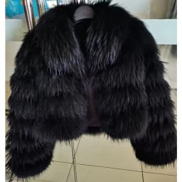 2026 Maomaokong White Real Fur Jacket Women Winter Short Natural Fox Fur Lady Zipper Fur Coat Female Warm Jacket with Collar