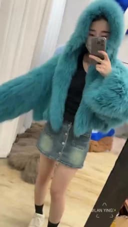 FURTJY New Style Jackets Autumn Winter Luxury Knitted Fur Coat Women Double Long Sleeve Woven Liner Fashion Real Fox Fur Coat