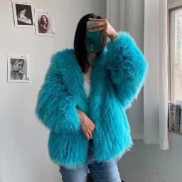 FURTJY New Style Jackets Autumn Winter Luxury Knitted Fur Coat Women Double Long Sleeve Woven Liner Fashion Real Fox Fur Coat