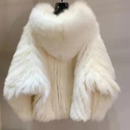 FURTJY New Style Jackets Autumn Winter Luxury Knitted Fur Coat Women Double Long Sleeve Woven Liner Fashion Real Fox Fur Coat