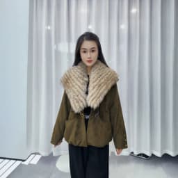 OFTBUY Ladies Fashion Slim Clothing with Real Fur Women Suede Belted Coat Winter Warm Big Raccoon Fur Collar Duck Down Jacket
