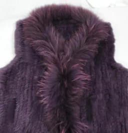 HARPPIHOP*2021 free shipping lady knitted Real rabbit fur coat/ jacket/ outware with hood women belt long with tassels