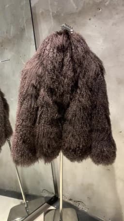 Women Mongolian Fur Coat Lady Real Sheep Fur Coat Winter Warm Winter Natural Fur Cloth 950+10