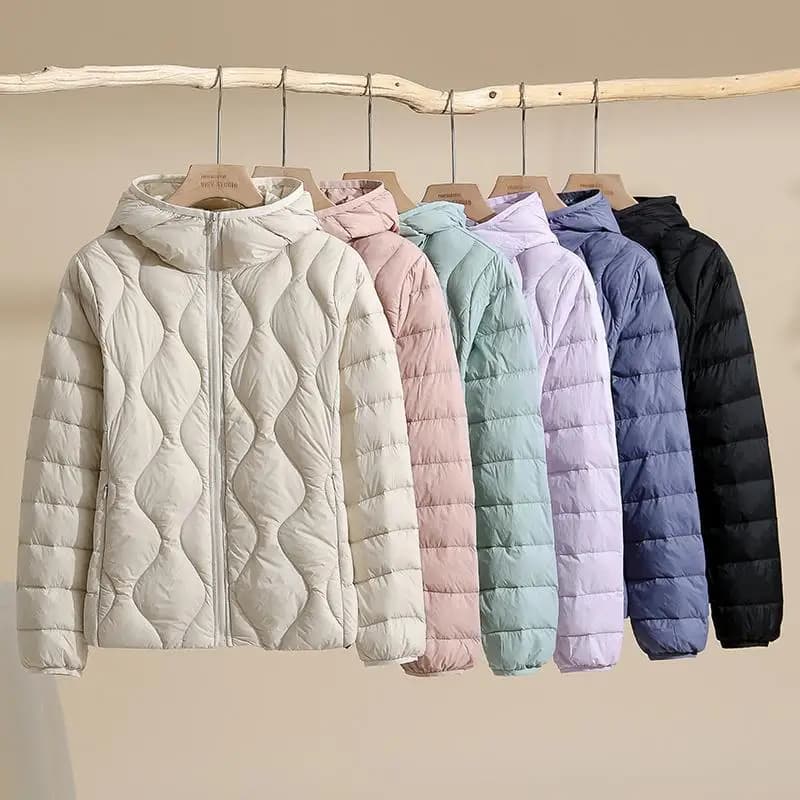 SEDUTMO Winter Slim Ultra Light Thin Duck Down Coat Women Casual Jackets Autumn Fashion Pocket Basic Parkas ED2099