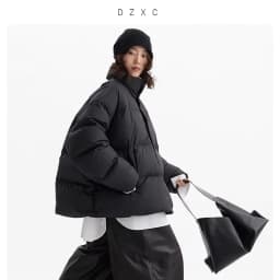 Women's Thickened Cocoon-Shaped Down Jacket, 90% Duck Down, Warm, Loose, Versatile Coat, New Winter 2026 Model