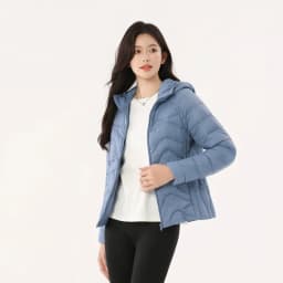 Women Ultra Light White Duck Down Coat 2026 New Autumn Winter Thin Hooded Down Jacket Parkas Female Warm Short Puffer Outwears