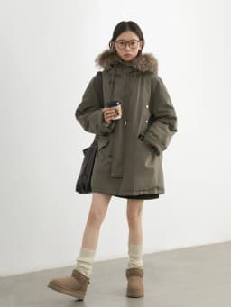 CHIC VEN Women Down Coats Casual Loose Hooded Fur Collar Warm Jackets Korean 90 White Duck Down Female Coat Autumn Winter 2026