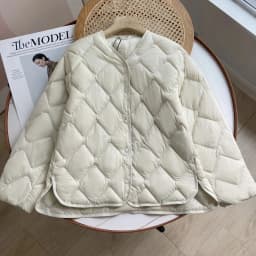 Lagabogy 2025 Autumn Winter Women Ultra Light 90% White Duck Down Jacket Female Casual Loose Puffer Coat Single Breasted Outwear