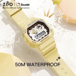 Zgo Sanrio pomporpurin kids watch for boys, waterproof with night light, sports digital chronograph watch 810