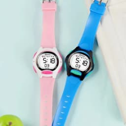 UTHAI Digital Watch Kids Electronic Wristwatch Girl Sports Waterproof Alarm Clock Exam Student Multifunctional Boys Watches Gift
