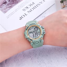 UTHAI CE133 Children's Electronic Watch Sports Watch for Boy Girl Waterproof Alarm Clock Multifunctional Clock