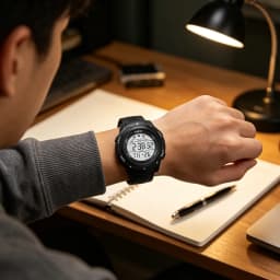 Electronic Watch for Man Outdoor Sport Watch Stopwatch Waterproof Calendar Multifunction LED Digital Clock for Men Kids Boy Teen