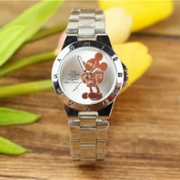 Mickey Mouse Minni Steel Quartz Watch Cartoon Children Watches Crystal Diamond Ladies Student Women Anime Clock Girls Golden