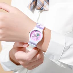 Fashio 3D Hello Kitty Watches For Girls Cartoon Pattern Kuromi Waterproof Quartz Children Watch Wrist Clock Kids Gift Reloj Nina