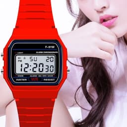 Luxury Men Women Analog Digital Military Armys Sport LED Waterproof Wrist Watch Silicone Children Sports Watches