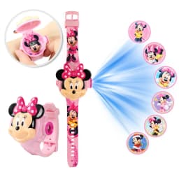 Fashion Projection Hello Kitty Children Watches Silicone Strap Cute Kuromi Girls Watch Kids Student School Gift Relogio Infantil