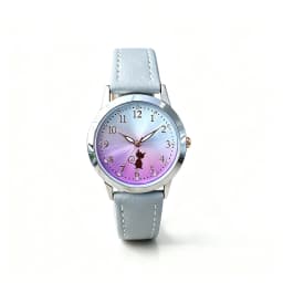 UTHAI CQ28 Casual and Fashionable Women's Watch with Luminous Faux Leather Strap, Quartz Watch, Elegant Cat Clock