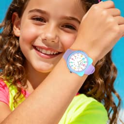 Cute Watches for Girls Cartoon Pattern Kuromi Waterproof Quartz Children Watch Wrist Clock Kids Gift