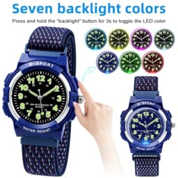 Socico New Sport Kid Watches For Girls Boys Gift Personality Clock Easy Read Children Silicone Flash Quartz Wristwatches