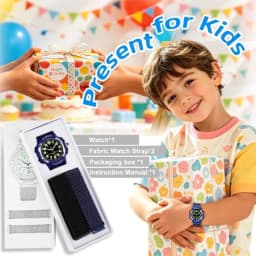 Socico New Sport Kid Watches For Girls Boys Gift Personality Clock Easy Read Children Silicone Flash Quartz Wristwatches