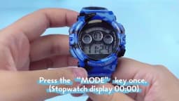 Socico Student Sport Watches For Kids Colorful Electronic Watches 50M Waterproof Clock Children Digital Watch For Boys Girls