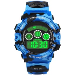 Socico Student Sport Watches For Kids Colorful Electronic Watches 50M Waterproof Clock Children Digital Watch For Boys Girls