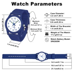 Socico Fashion Cartoon Children's Watch Soft Band Strap For Boys Girls Quartz Women Watch Christmas Gift Kids Analog Watch