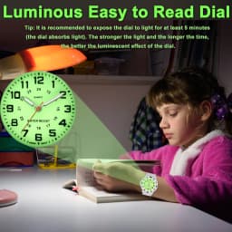 Kids Watches Fashion Luminous Waterproof Alarm Clock Watches Boys and Girls Student Electronic Wristwatch Gift