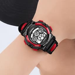 COOBOS Brand Children's Watches Led Digital Kids Watches Boys Sports Watch Student Multifunctional Wristwatches Relogio Infantil