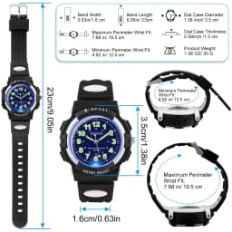 Waterproof Sport Children Watch LED Digital Kids Watches Luxury Electronic Watch for Kids Children Boys Girls Gifts