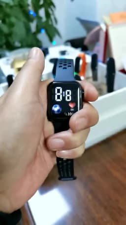 Fashion Kids Digital Watch Unisex LED Sports Wristwatch Soft Silicone Strap Non-waterproof Electronic Clock for Boys and Girls