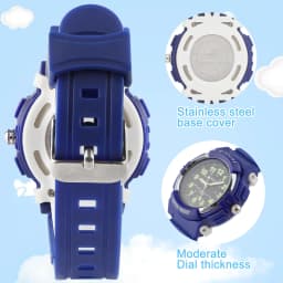 Socico Children's Watches for Boy Girl Color LED Display Digital Alarm Clock Waterproof Sports Kids Wristwatches