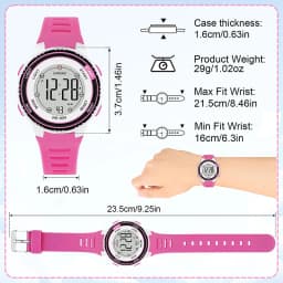 Children Watch Sport Kids Watches Silicone Strap Waterproof Digital Watch For Kid Children Student Girl Boy Wristwatch Clock