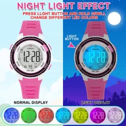 Children Watch Sport Kids Watches Silicone Strap Waterproof Digital Watch For Kid Children Student Girl Boy Wristwatch Clock