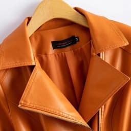 Streetwear Women's 2nd Layer Sheepskin Jacket Genuine Leather Short Coat Autumn Winter Green Moto Biker Outerwear Casual Tops