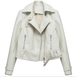 Women's Motorcycle Leather Jacket Fashion New 2025 Spring Autumn Coat Top Slim Versatile PU  Leather Outerwear Female Coat