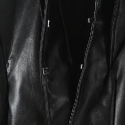 Autumn Women High Street Stand Collar Black PU Leather Blazer Slim Fit Front Hook Buttons Coat Outerwear