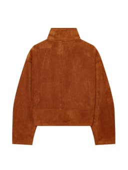 MUJER Faux Leather Jackets for Women High Collar Varsity Jackets Woman Autumn Winter Zip Women's Jackets Long Sleeve Women Coat