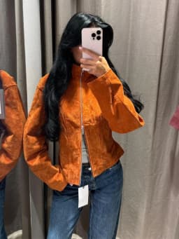 MUJER Faux Leather Jackets for Women High Collar Varsity Jackets Woman Autumn Winter Zip Women's Jackets Long Sleeve Women Coat