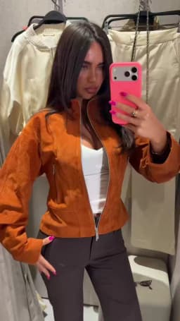 MUJER Faux Leather Jackets for Women High Collar Varsity Jackets Woman Autumn Winter Zip Women's Jackets Long Sleeve Women Coat